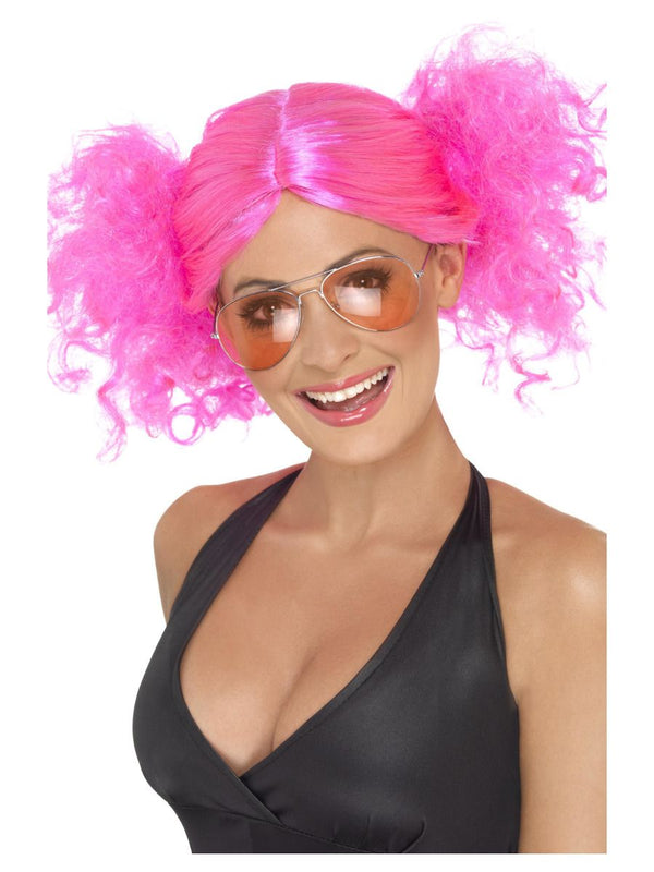 Ladies 80s Bunches Wig